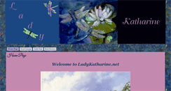 Desktop Screenshot of ladykatharine.net